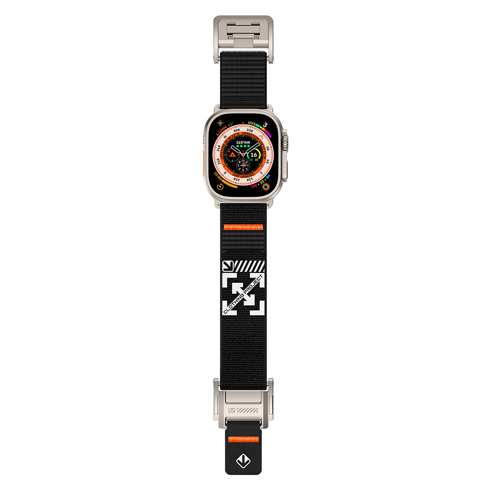 Apple Watch 42mm Zore KRD-154 Naylon Kumaş Hasır Örgülü Kordon