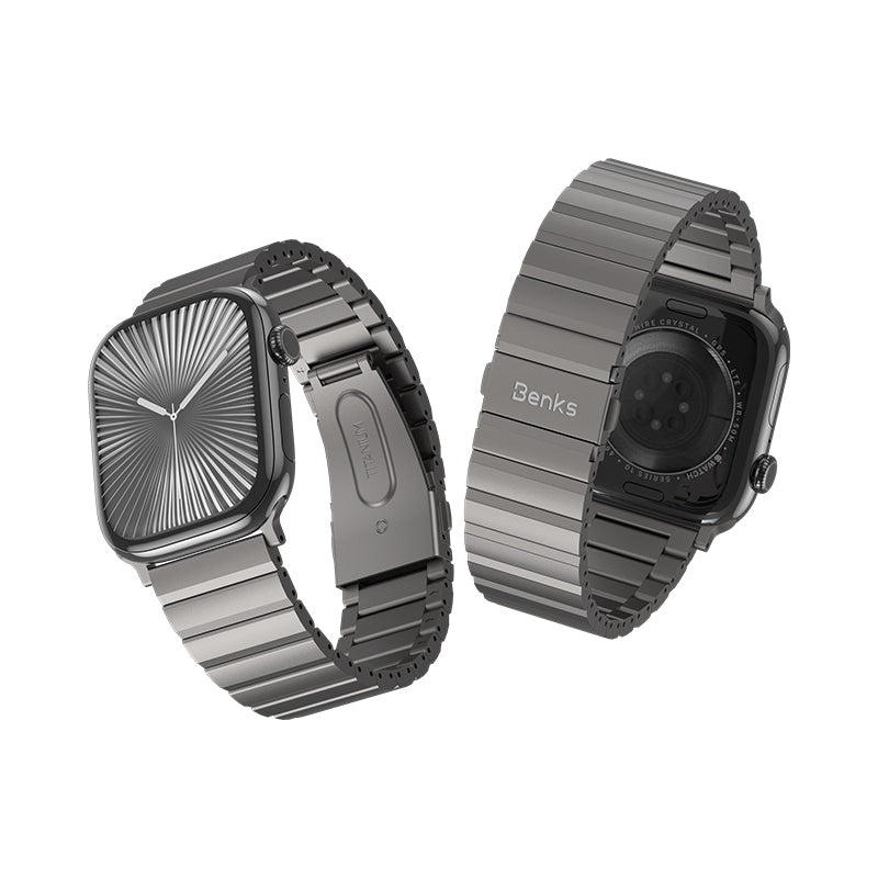 Watch 44mm Benks Aero Titan Serisi Titanyum Metal Kordon