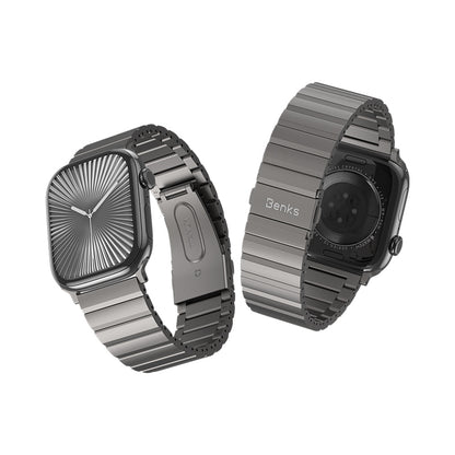 Watch 44mm Benks Aero Titan Serisi Titanyum Metal Kordon