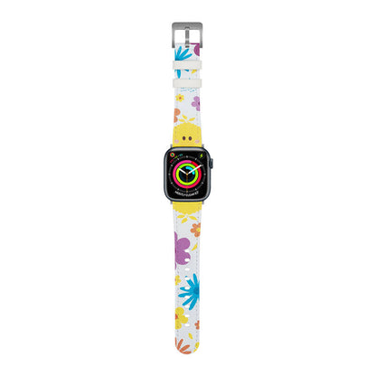 Watch 44mm Casebang Sesame Street Serisi Deri Saat Kordon