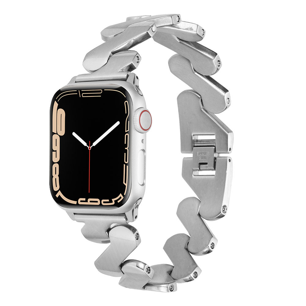 Apple Watch 44mm Kordon KRD-80 Metal Strap Kayış