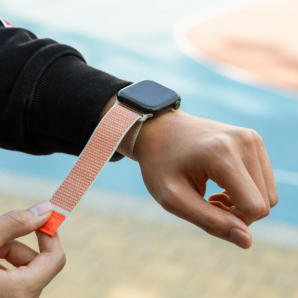 Apple Watch 44mm Native Union Active Watch Loop Serisi Hasır Kordon