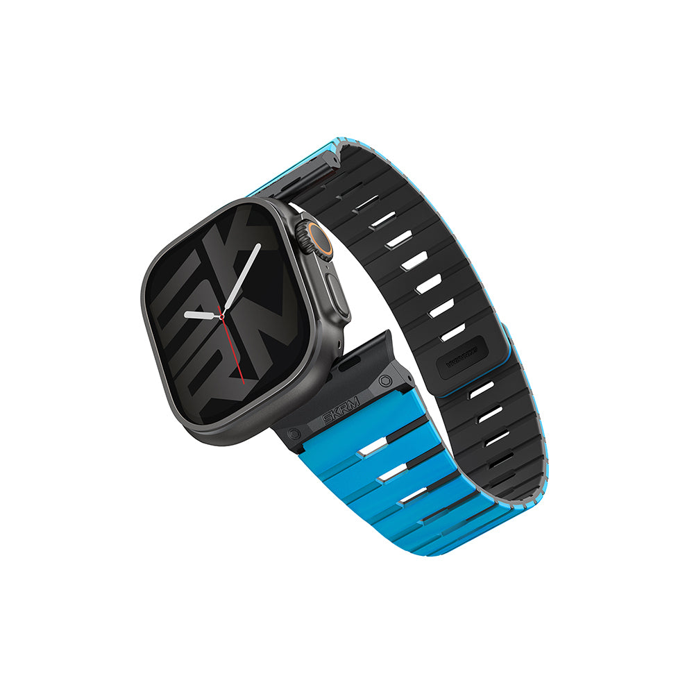 Watch 44mm Skinarma Gemini Serisi TPU Magnetik Silikon Kordon