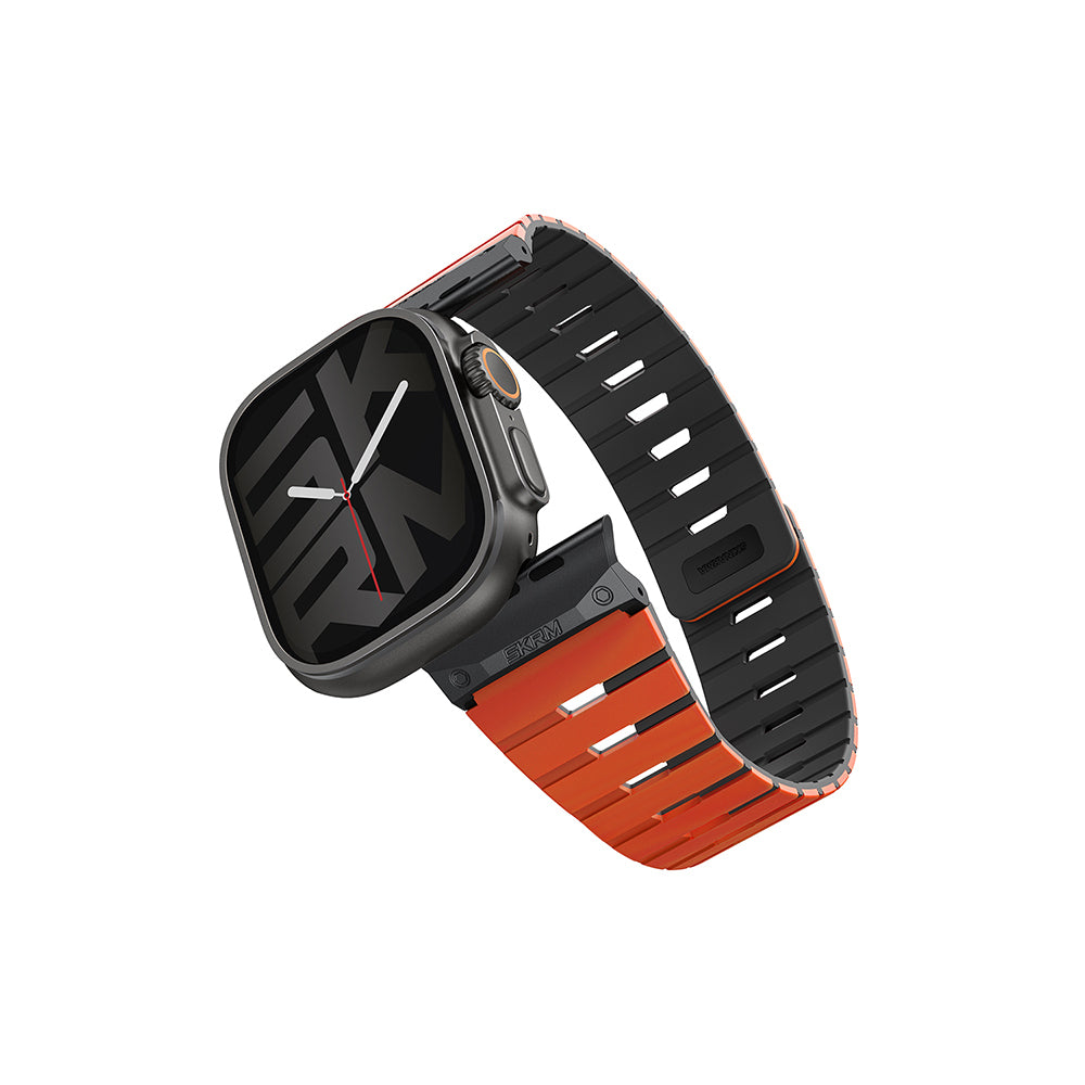 Watch 44mm Skinarma Gemini Serisi TPU Magnetik Silikon Kordon