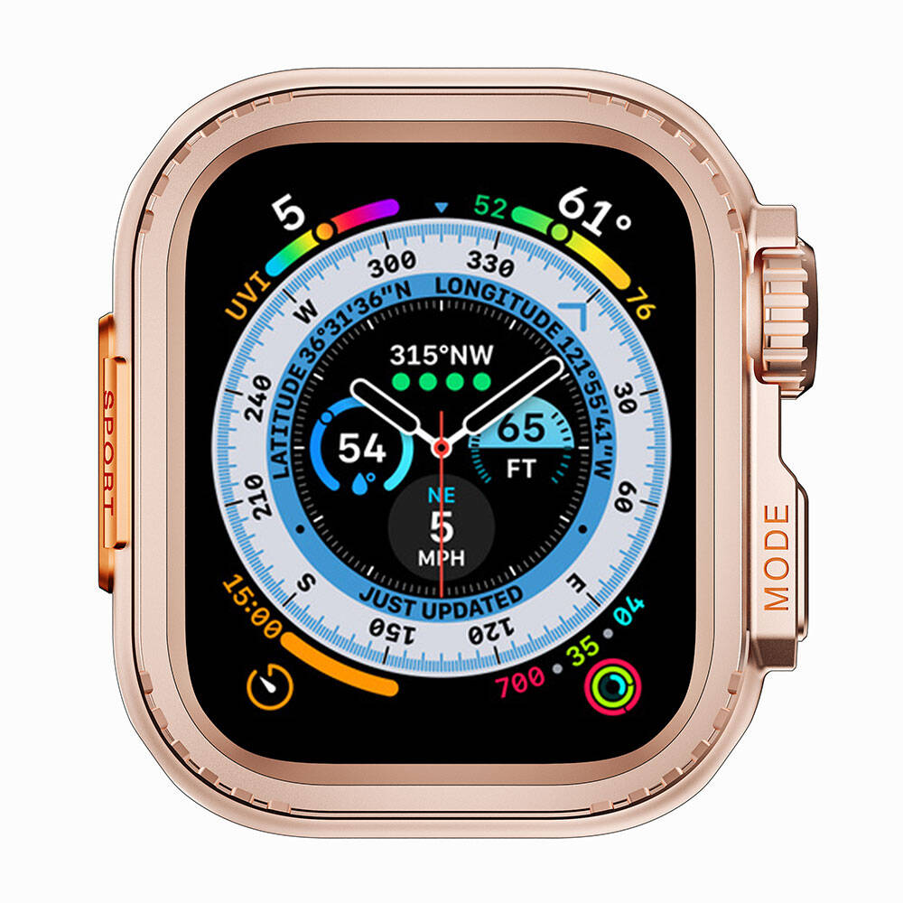 Apple Watch 44mm to Apple Watch Ultra 49mm Kasa Dönüştürücü Zore Watch Gard 33