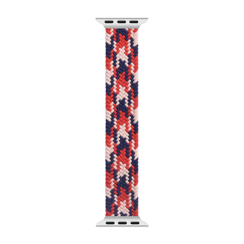 Watch 44mm Wiwu Braided Solo Loop Contrast Color Medium Kordon