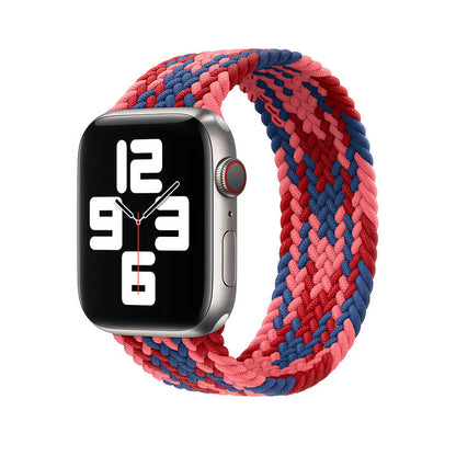 Watch 44mm Wiwu Braided Solo Loop Contrast Color Medium Kordon