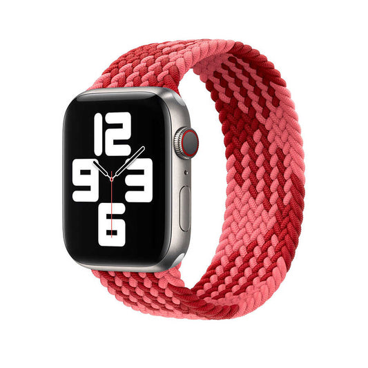 Watch 44mm Wiwu Braided Solo Loop Contrast Color Small Kordon