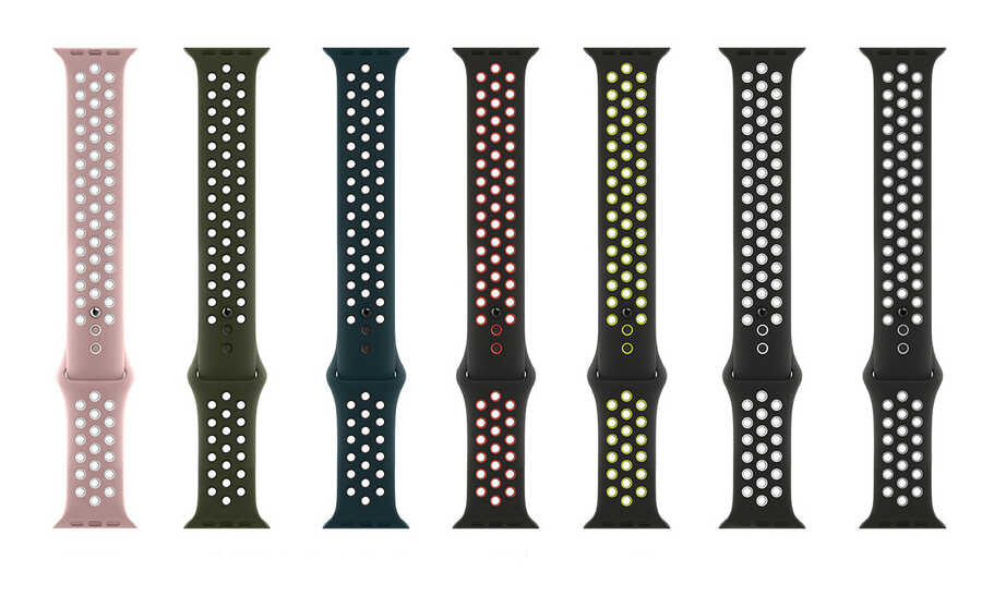 Watch 44mm Wiwu Dual Color Sport Band Silikon Kordon