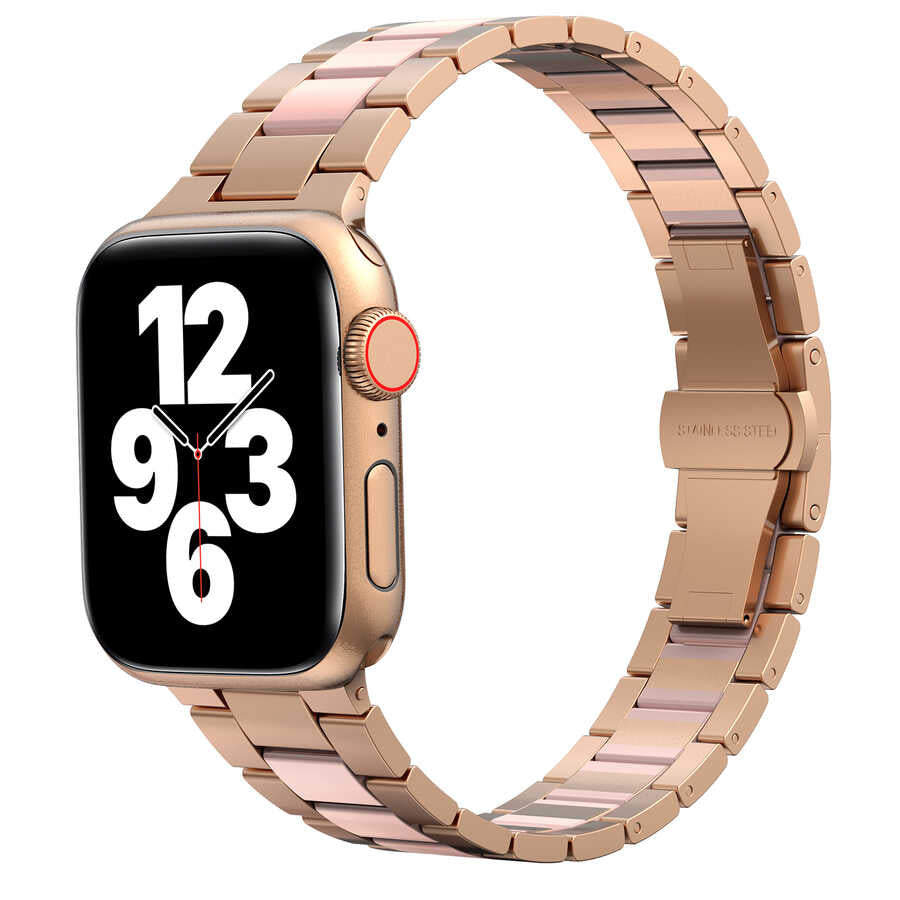 Watch 44mm Wiwu Resin Steel Belt Metal Kordon