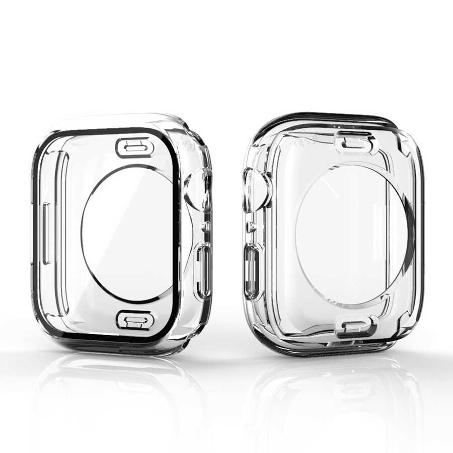 Apple Watch 7 41mm 360 Derece Korumalı Kasa ve Ekran Koruyucu Zore Watch Gard 12
