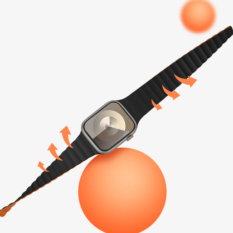 Watch 7 41mm Benks Magnetik Tak Çıkar Silikon Strap Kayış