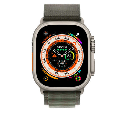 Watch 7 41mm Kordon Wiwu WU-01 Hasır Örgü Strap Kayış