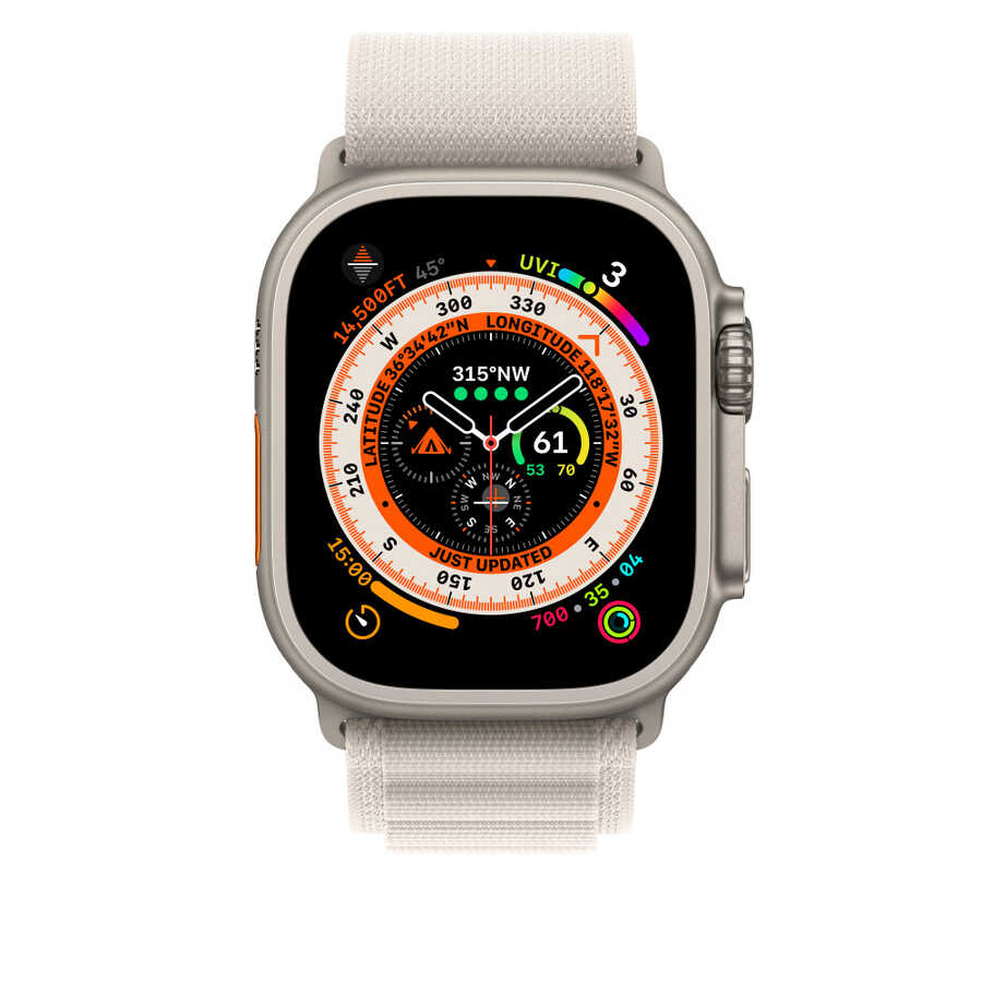 Watch 7 41mm Kordon Wiwu WU-01 Hasır Örgü Strap Kayış