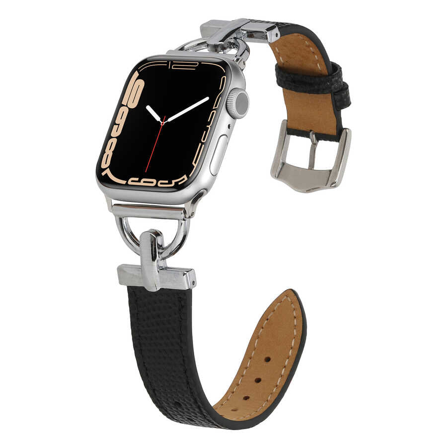 Apple Watch 7 41mm KRD-53 Deri Kordon