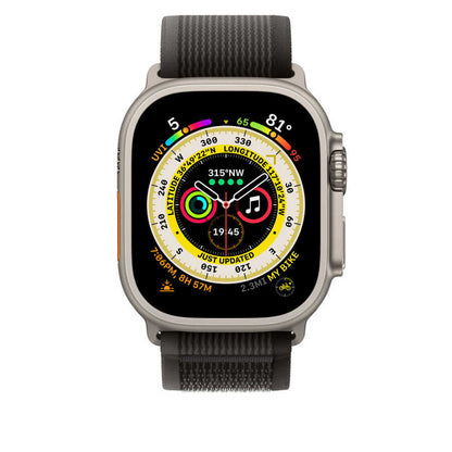 Watch 7 41mm Wiwu Trail Loop Naylon Örgü İşlemeli Hasır Kordon Strap Kayış