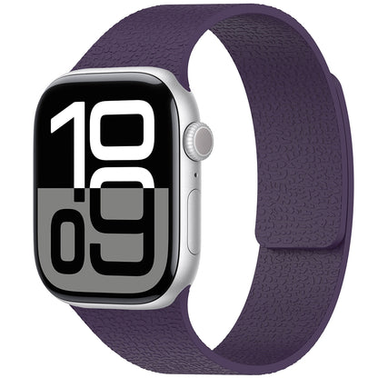 Apple Watch 7 41mm Zore KRD-136 Kabartma Desenli Silikon Kordon