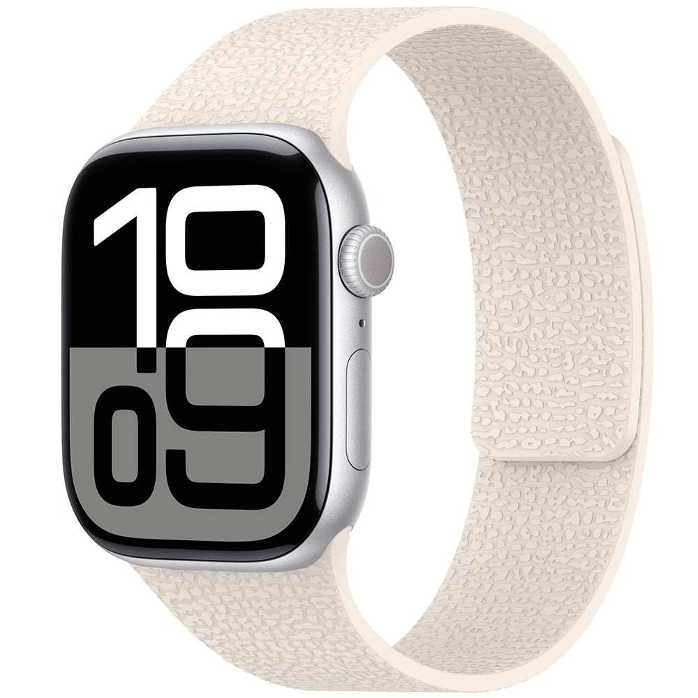 Apple Watch 7 41mm Zore KRD-136 Kabartma Desenli Silikon Kordon