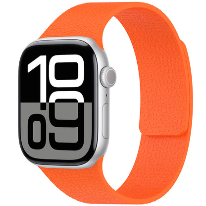 Apple Watch 7 41mm Zore KRD-136 Kabartma Desenli Silikon Kordon