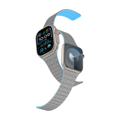 Watch 7 45mm Amazingthing Smoothie Sport Magnetik Tak Çıkar Silikon Strap Kayış