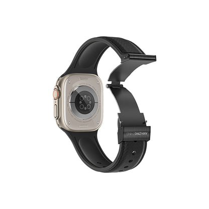 Watch 7 45mm Amazingthing Titan Swift Deri Dokulu Silikon Kordon