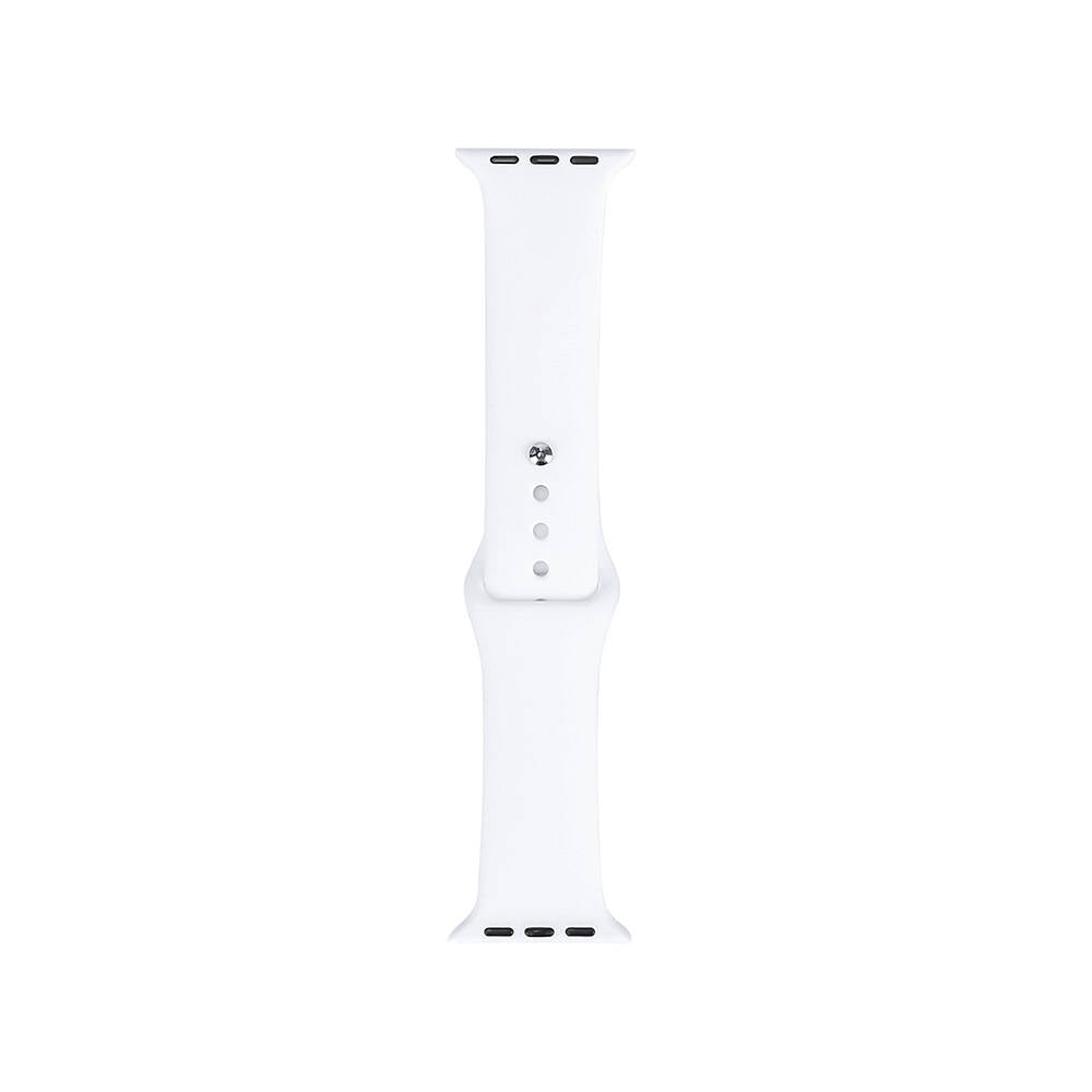 Apple Watch 7 45mm Band Serisi Klasik Kordon Silikon Strap Kayış