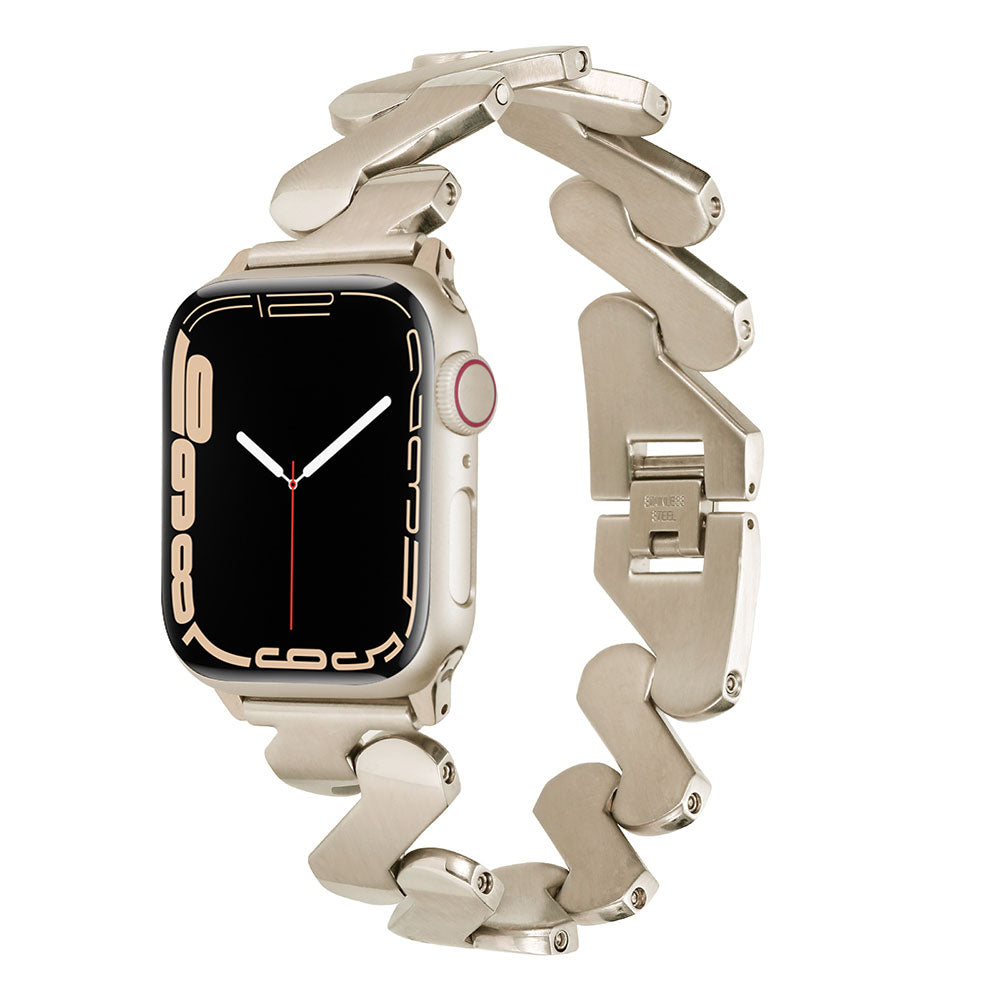 Apple Watch 7 45mm Kordon KRD-80 Metal Strap Kayış