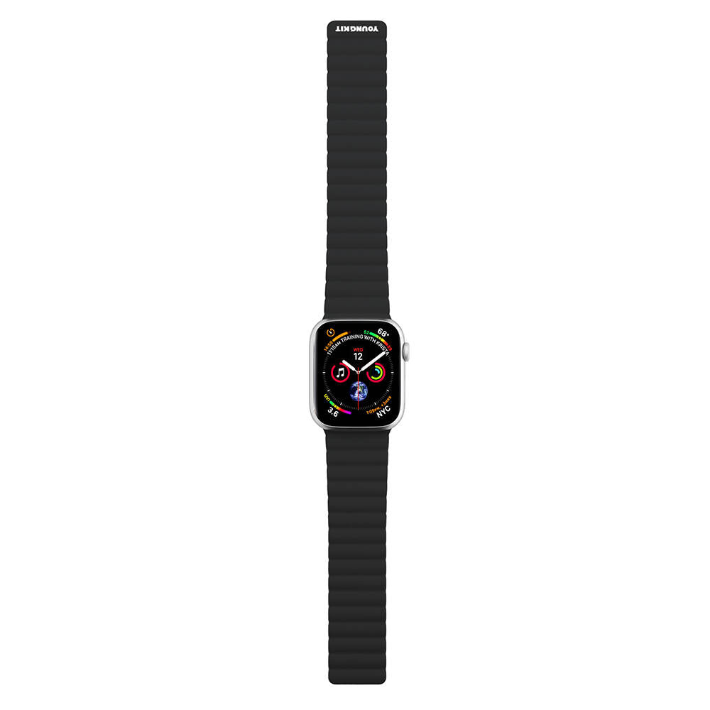 Watch 7 45mm Kordon Youngkit Classical Magnetik Tak Çıkar Silikon Strap Kayış