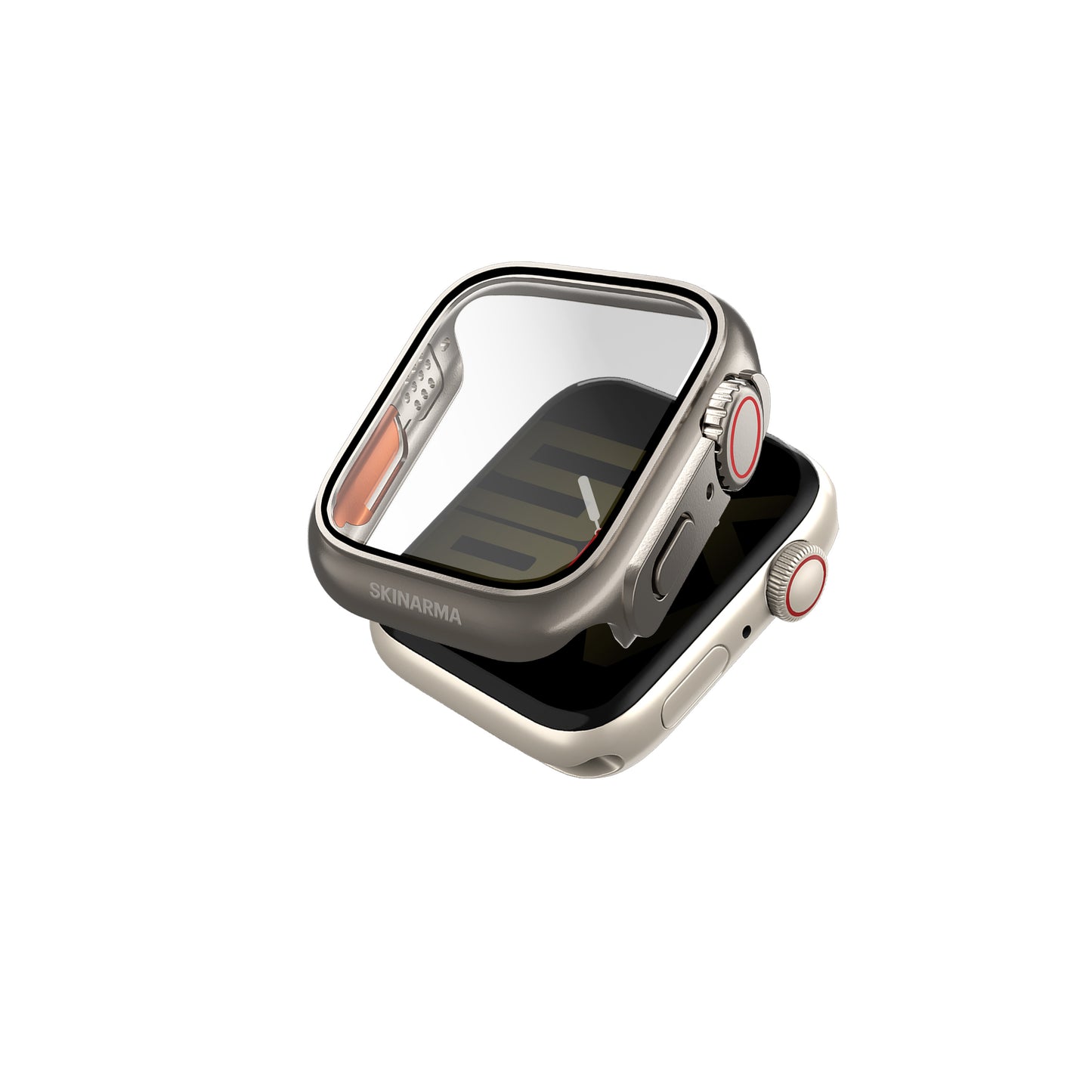 Watch 7 45mm SkinArma Gado Pro Dijital Taç Korumalı Kasa ve Ekran Koruyucu
