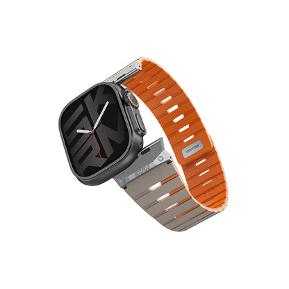Watch 7 45mm Skinarma Gemini Serisi TPU Magnetik Silikon Kordon
