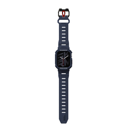 Watch 7 45mm Skinarma Mecha 2in1 TPU Kasa Koruyucu + Silikon Kordon