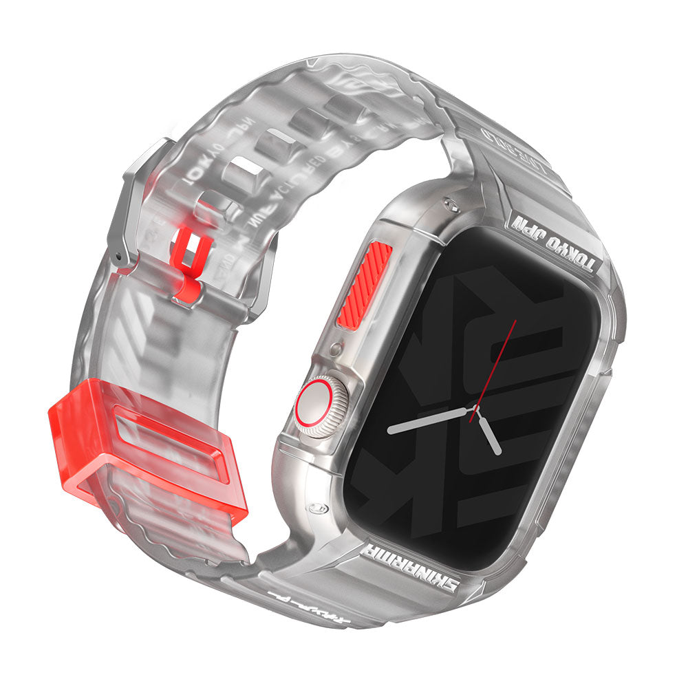 Watch 7 45mm SkinArma Saido Sert PC Kasa Koruyuculu Silikon Kordon
