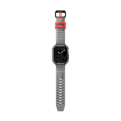 Watch 7 45mm SkinArma Saido Sert PC Kasa Koruyuculu Silikon Kordon