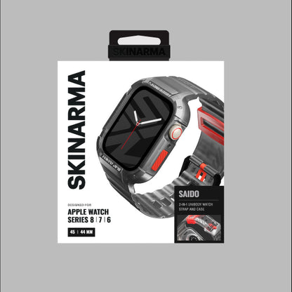 Watch 7 45mm SkinArma Saido Sert PC Kasa Koruyuculu Silikon Kordon