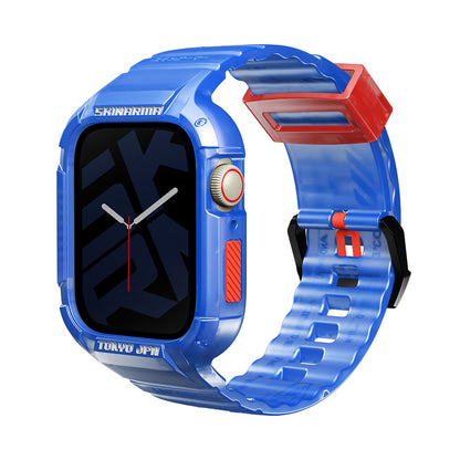 Watch 7 45mm SkinArma Saido Sert PC Kasa Koruyuculu Silikon Kordon
