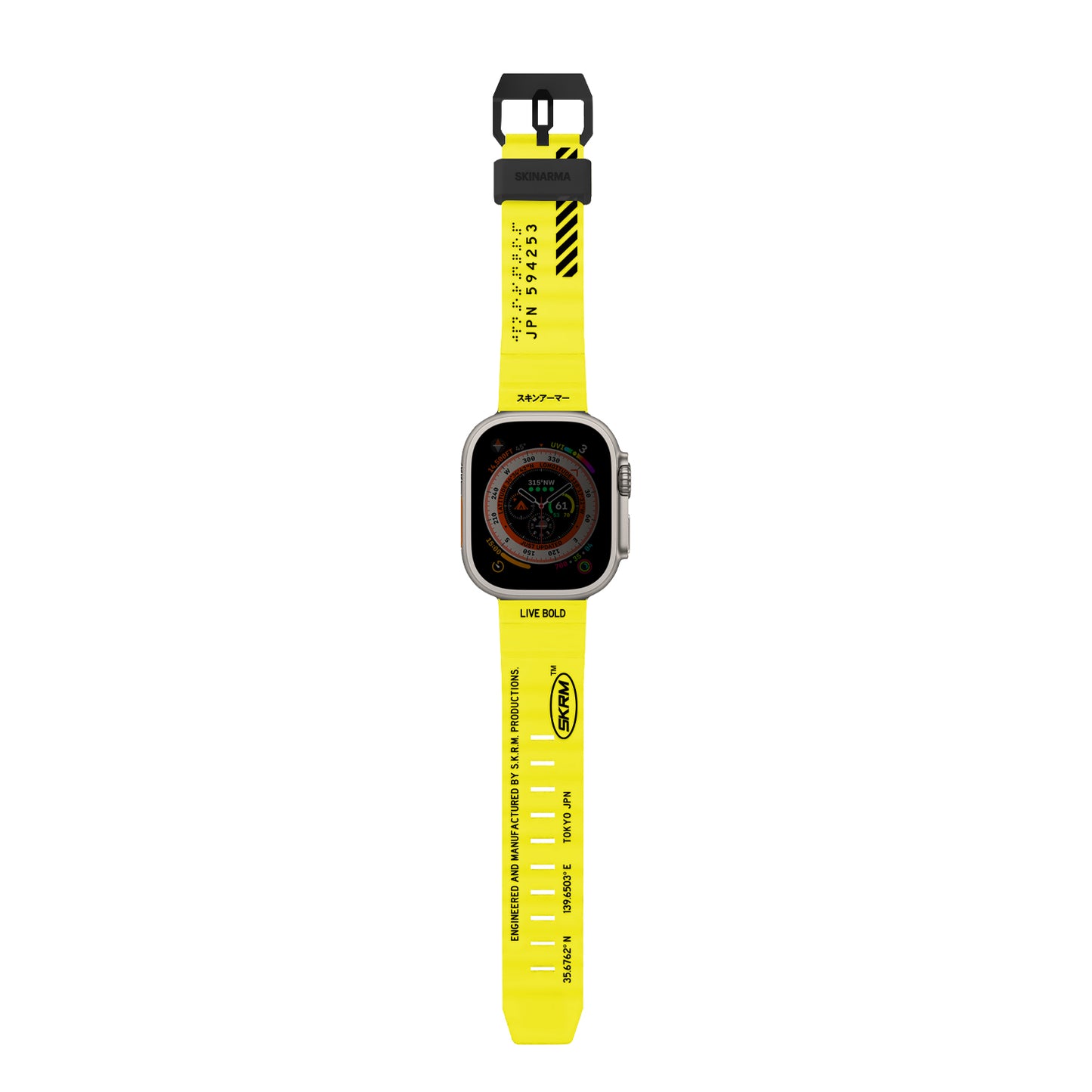 Watch 7 45mm SkinArma Shokku Silikon Kordon