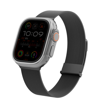 Apple Watch 7 45mm Wiwu MagFlex Secure Serisi Metal Kordon