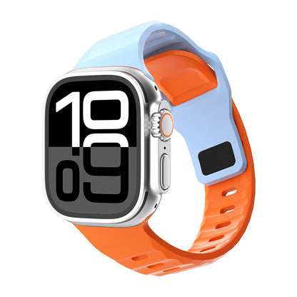 Apple Watch 7 45mm Zore KRD-160 Silikon Kordon Strap Kayış