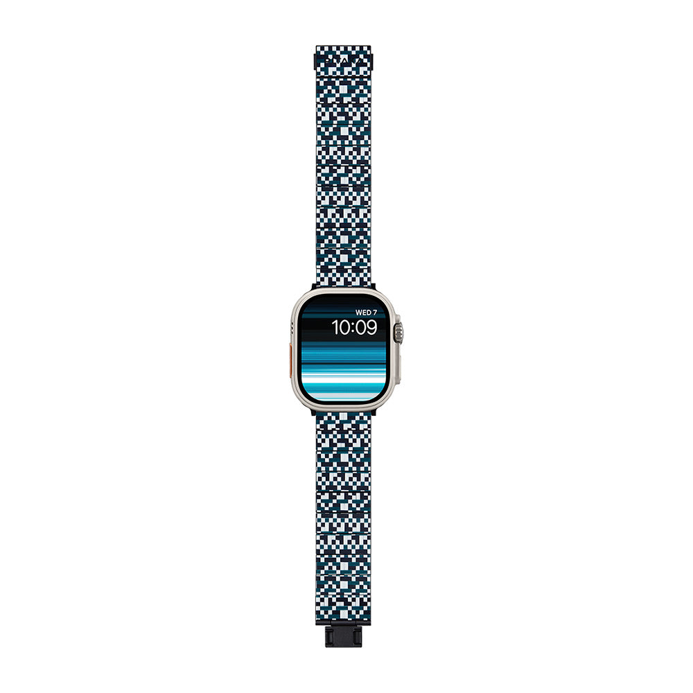 Watch Serisi Uyumlu Aramid Fiber ve Karbon Fiber Pitaka Dreamland ChromaCarbon Serisi Mosaic Universal Kordon