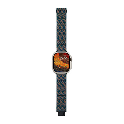 Watch Serisi Uyumlu Aramid Fiber ve Karbon Fiber Pitaka Dreamland ChromaCarbon Serisi Stairs Universal Kordon