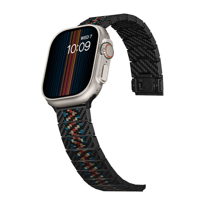 Watch Serisi Uyumlu Aramid Fiber ve Karbon Fiber Pitaka Modern Serisi Rhapsody Universal Kordon