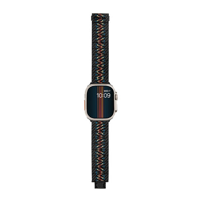 Watch Serisi Uyumlu Aramid Fiber ve Karbon Fiber Pitaka Modern Serisi Rhapsody Universal Kordon