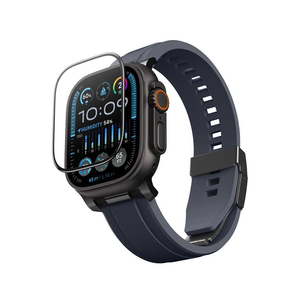 Watch Ultra 49mm Amazingthing Radix AccuGuard Serisi Akıllı Saat Temperli Cam Ekran Koruyucu