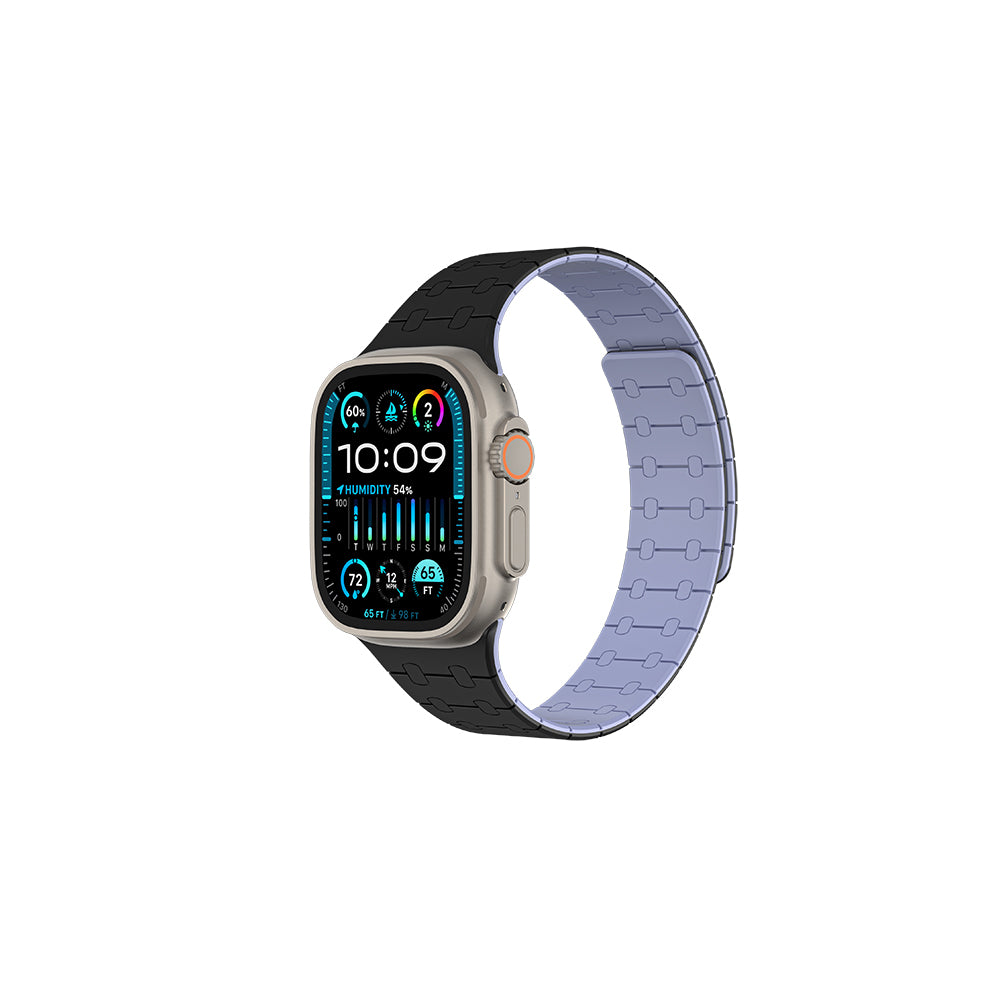 Watch Ultra 49mm Amazingthing Smoothie Sport Magnetik Tak Çıkar Silikon Strap Kayış