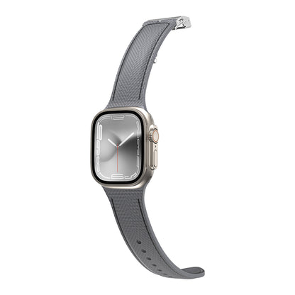 Watch Ultra 49mm Amazingthing Titan Swift Deri Dokulu Silikon Kordon
