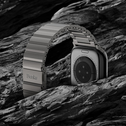 Watch Ultra 49mm Benks Aero Titan Serisi Titanyum Metal Kordon