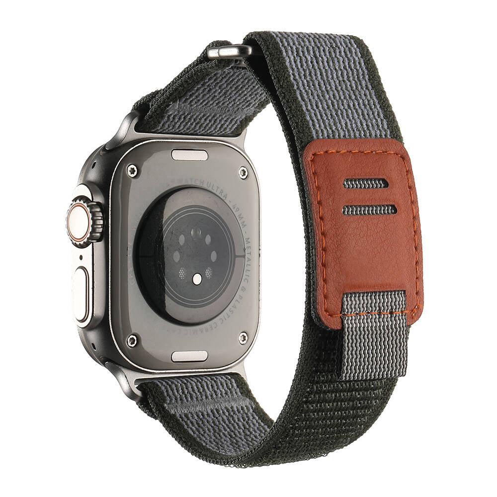 Apple Watch Ultra 49mm Hasır Kordon Zore KRD-106 Strap Kayış