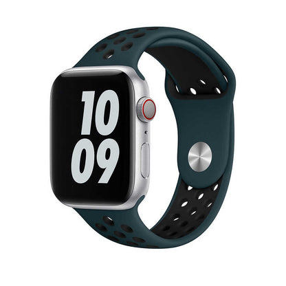 Watch Ultra 49mm Kordon Wiwu Dual Color Sport Band Silikon Strap Kayış