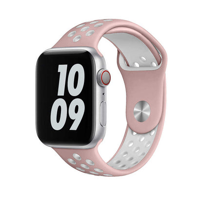 Watch Ultra 49mm Kordon Wiwu Dual Color Sport Band Silikon Strap Kayış