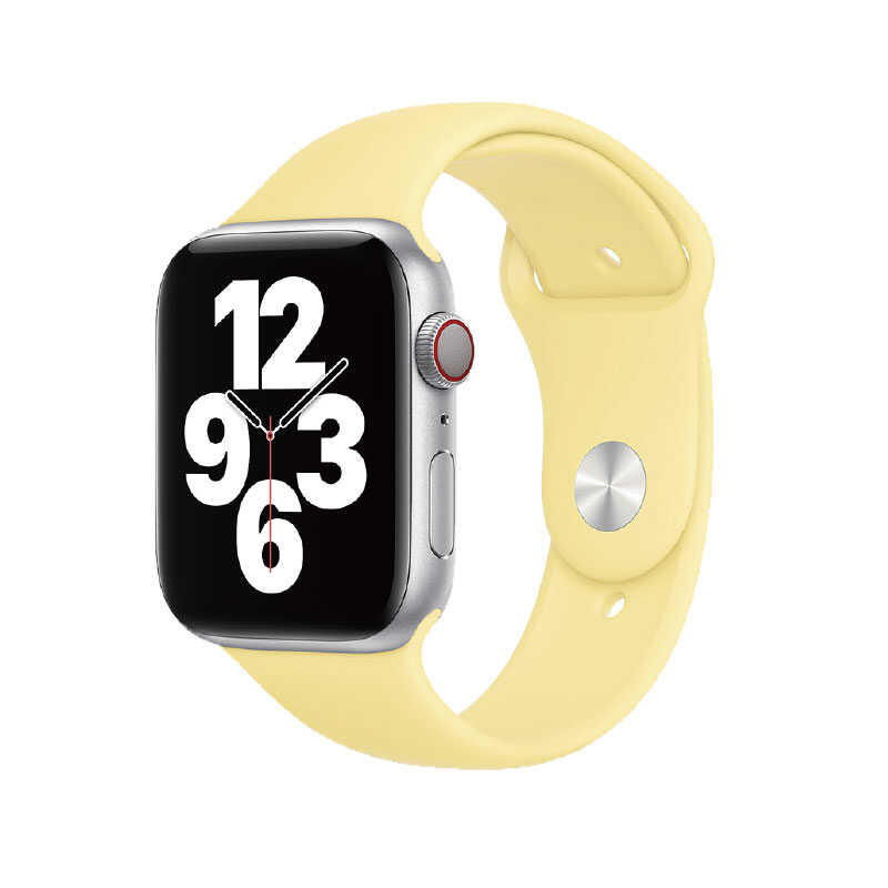 Watch Ultra 49mm Kordon Wiwu Sport Band Silikon Strap Kayış